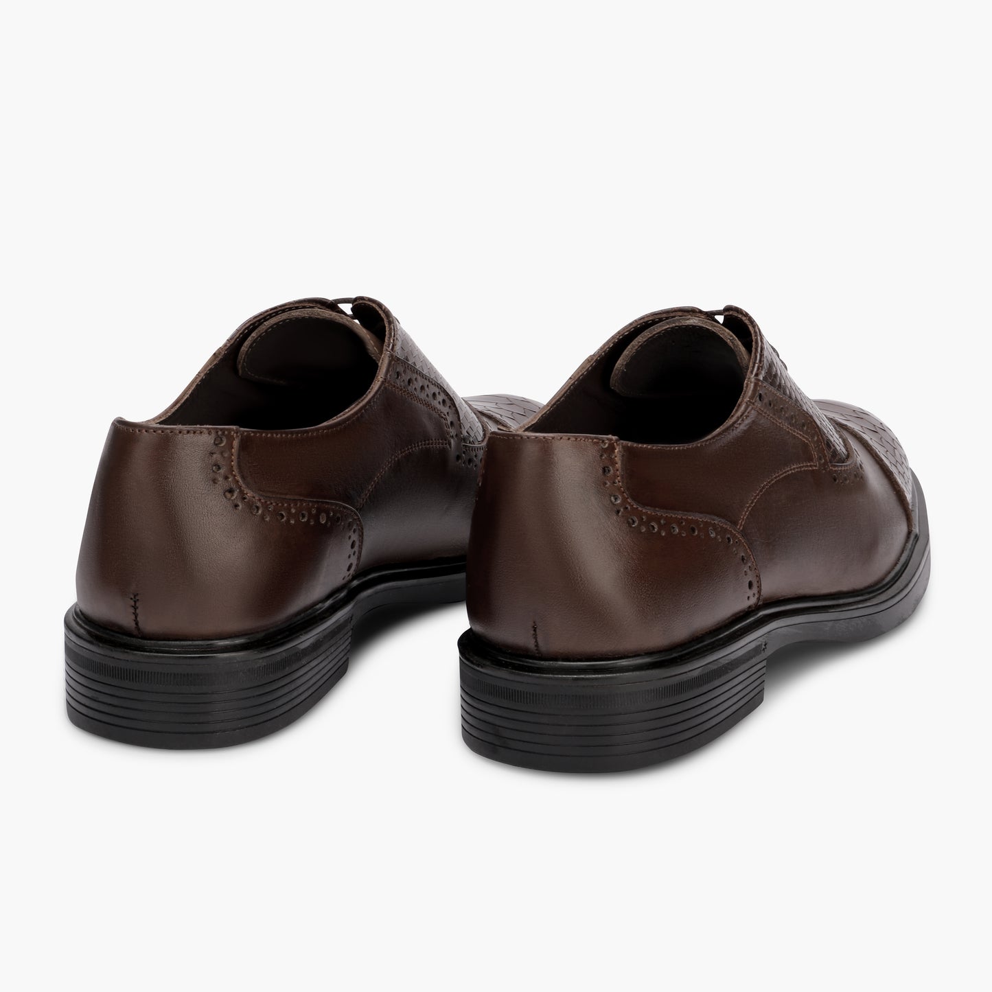 Lusso brown Royalty crocodile Leather shoes 324