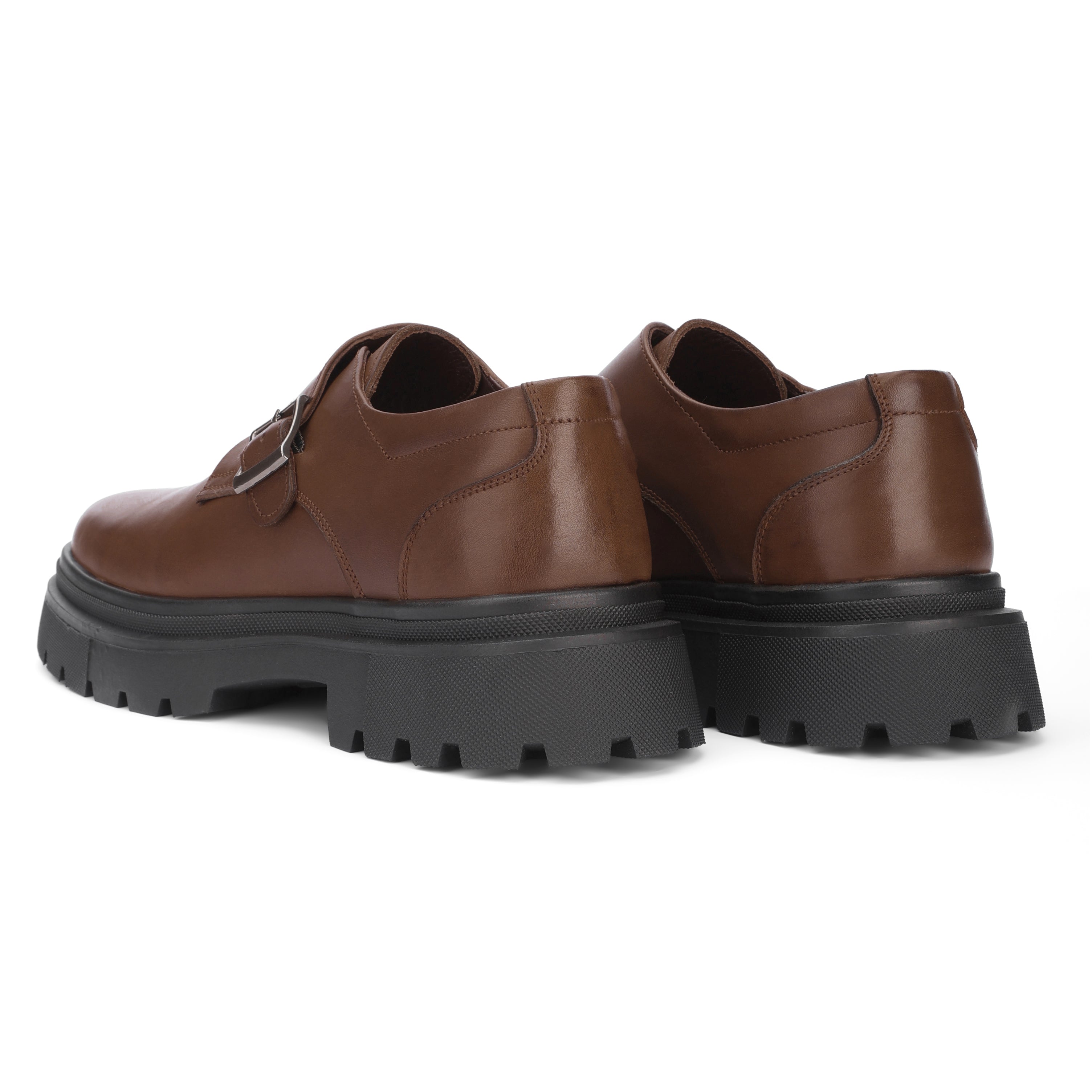 Lusso chunky Single Buckle 528 -  brown