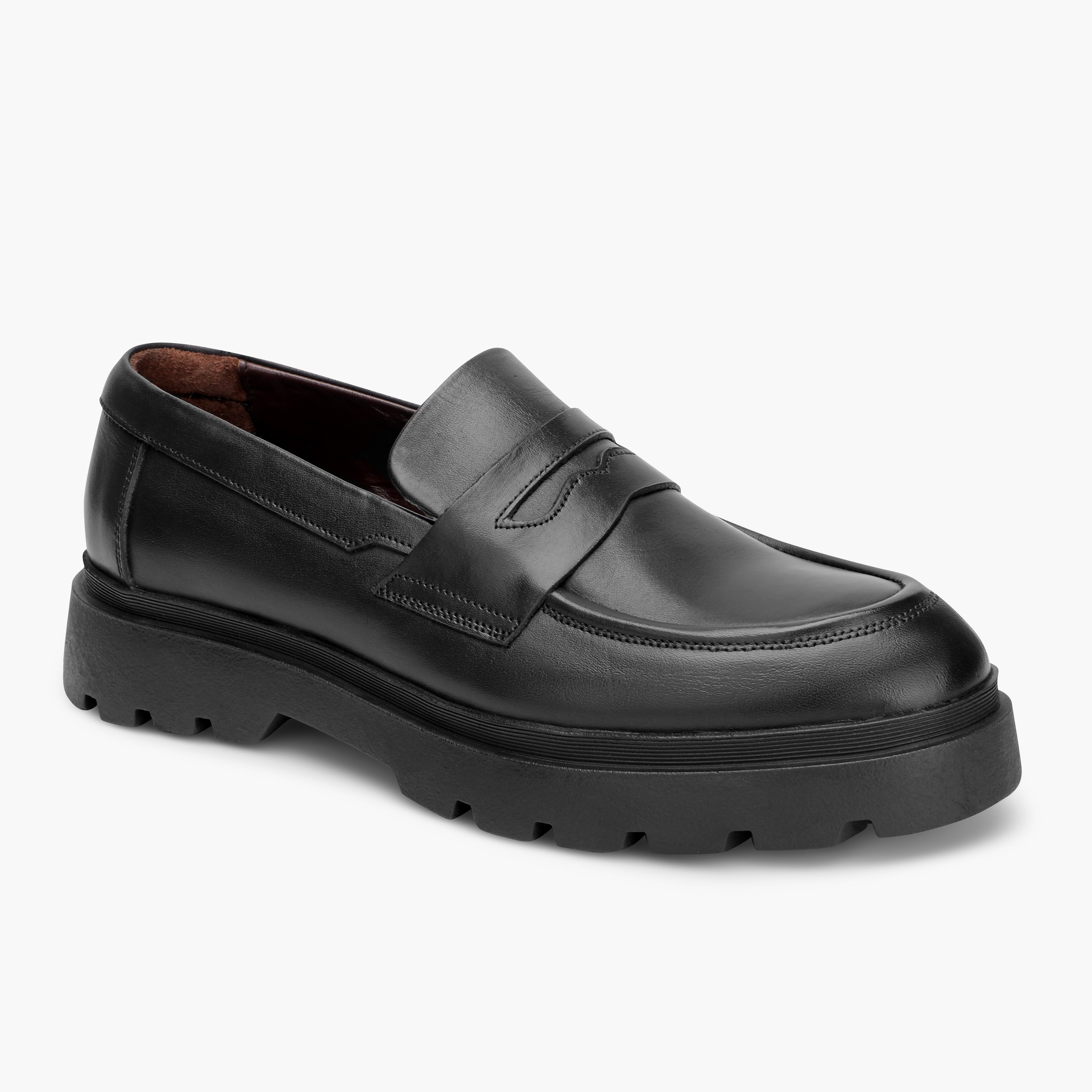 Lusso black classic comfy loafer 524