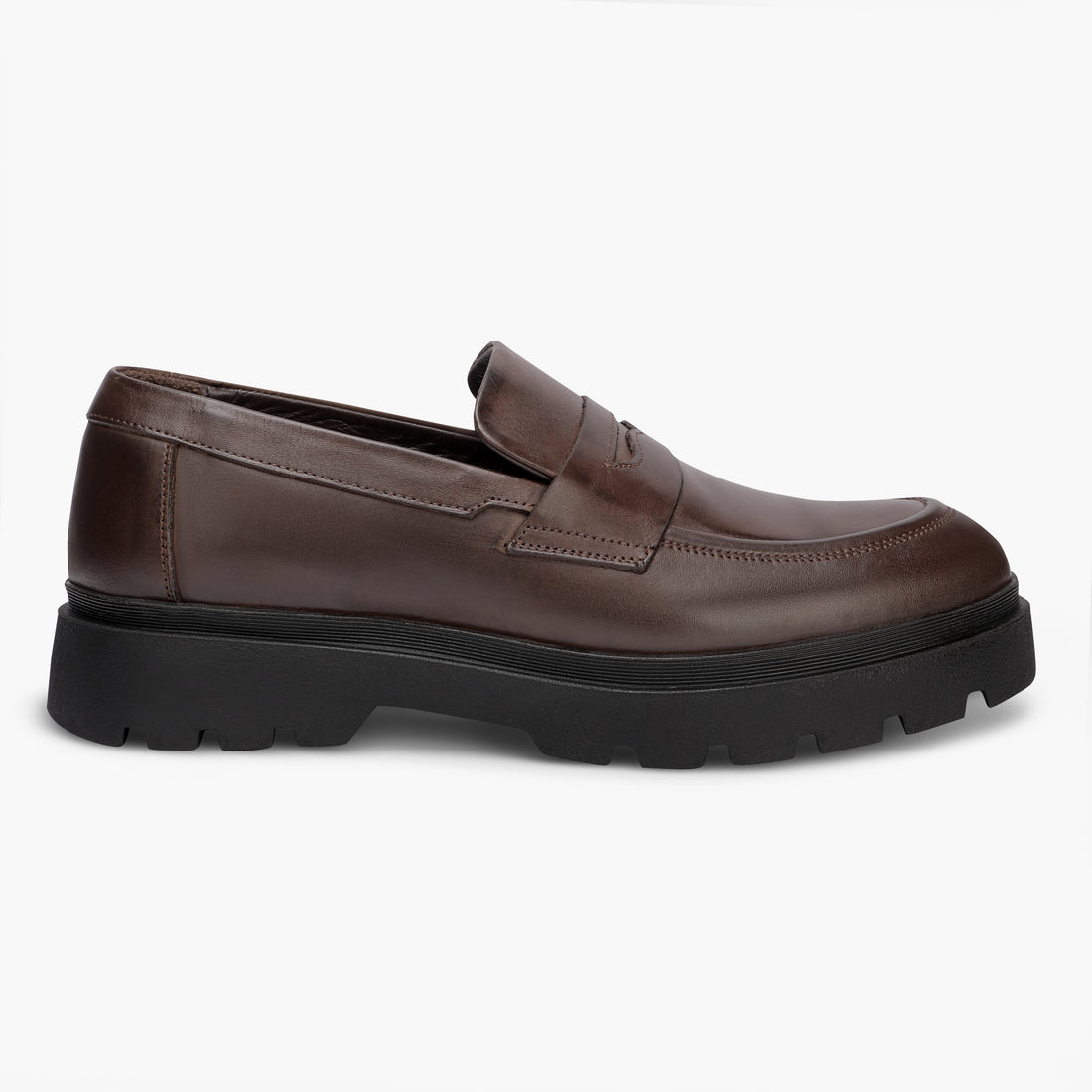Lusso brown classic comfy loafer 524