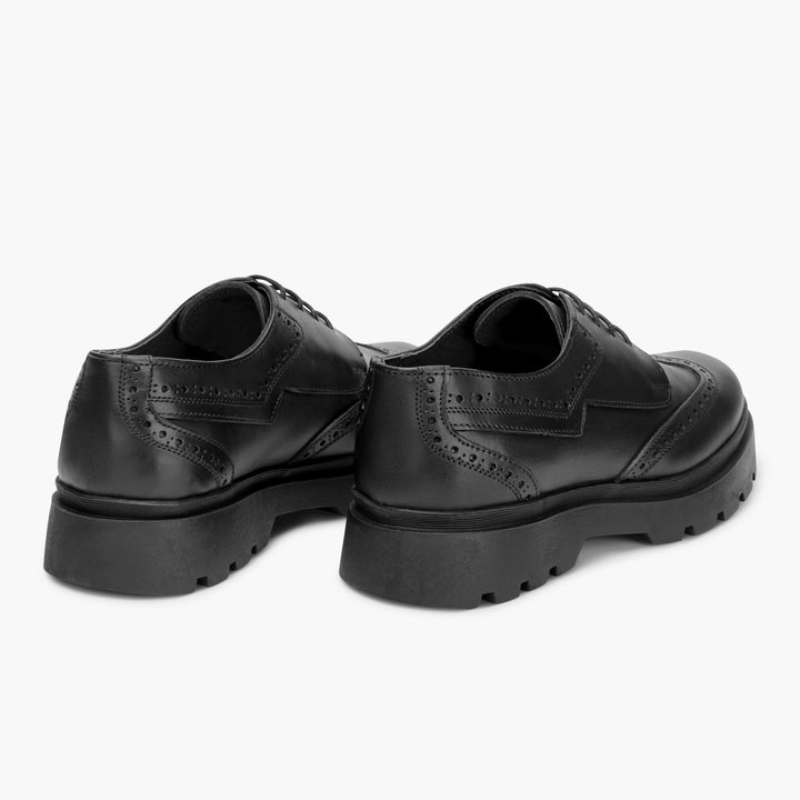 Lusso comfy brogue 540 black