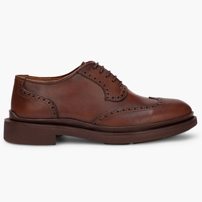 Lusso Genuine Leather Brogue Shoes 517