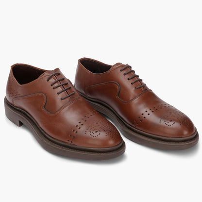 Lusso Suede Brogue Oxfords 515