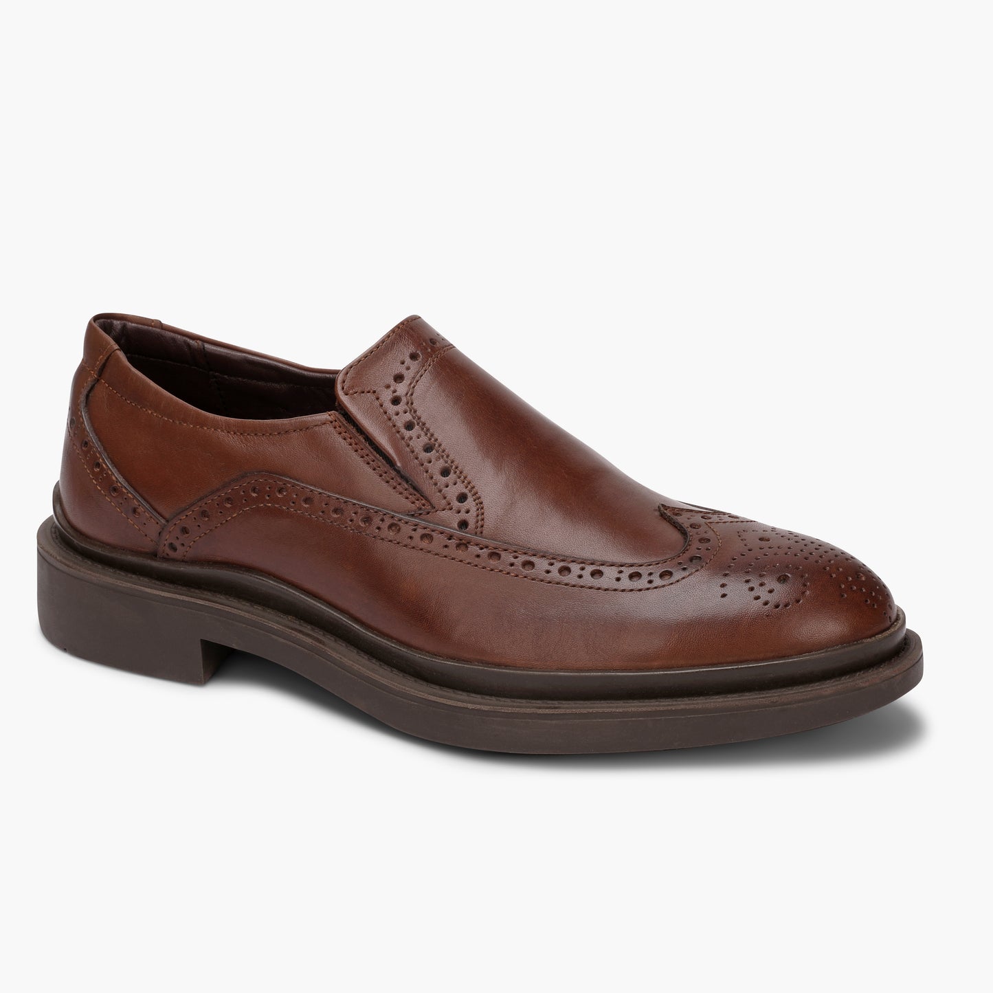 Lusso Genuine leather Moc Toe Loafers 519