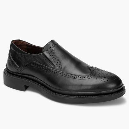 Lusso Genuine leather Moc Toe Loafers 519