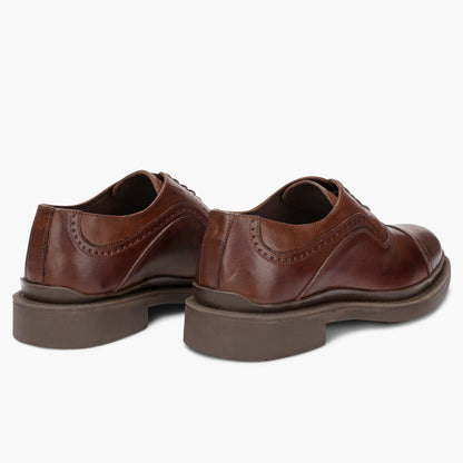 lusso new oxford classic  -518-brown