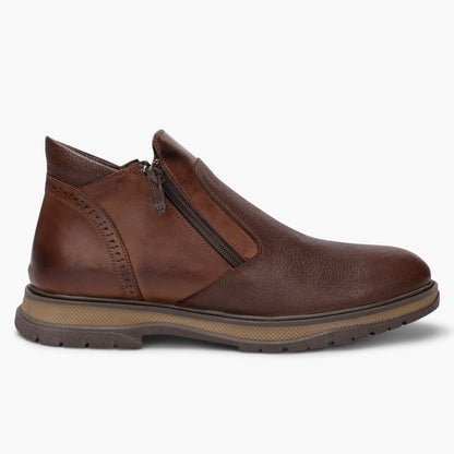 lusso kingsley dress boot 760-brown