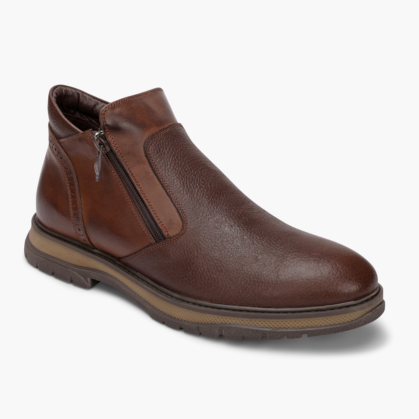 lusso kingsley dress boot 760-brown