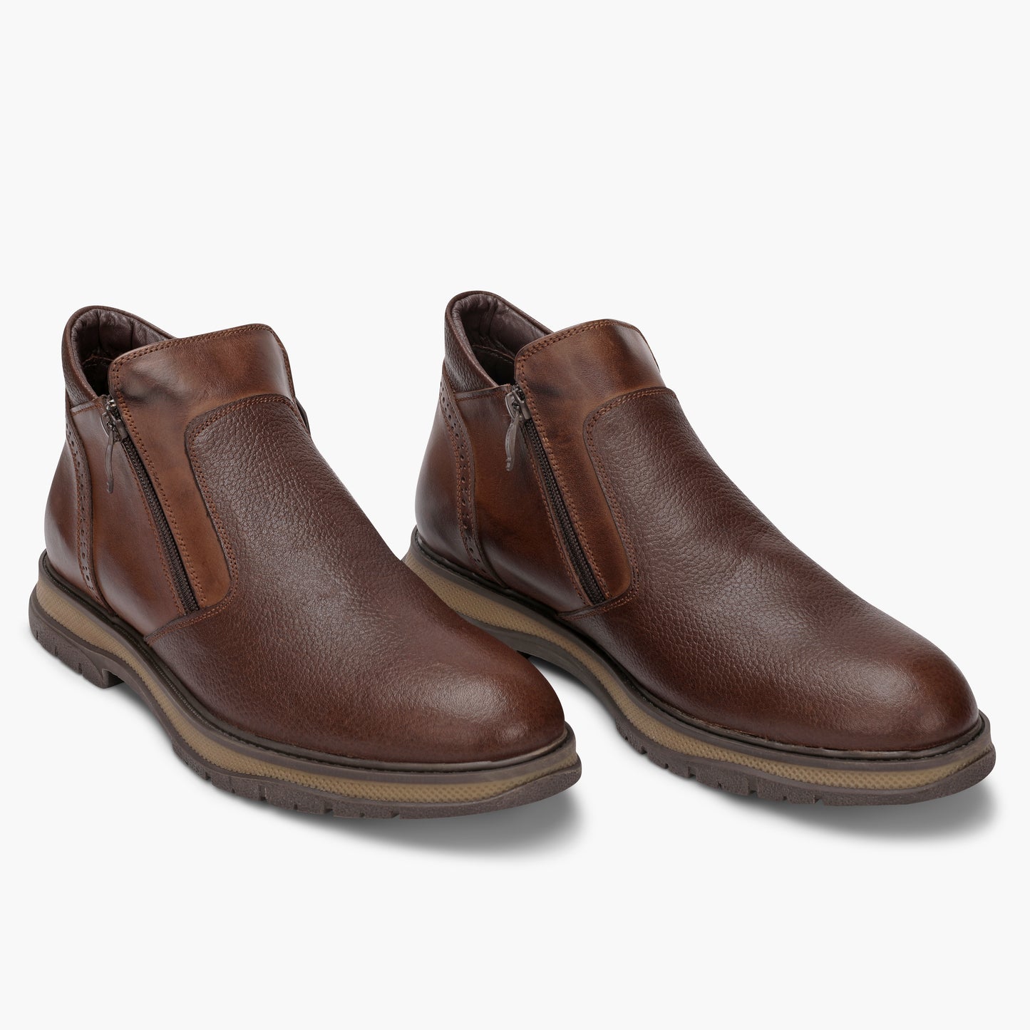 lusso kingsley dress boot 760-brown