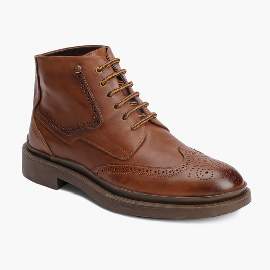 lusso boss oxford boot 767-brown