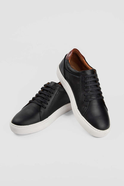 Genuine Leather Sneakers 406