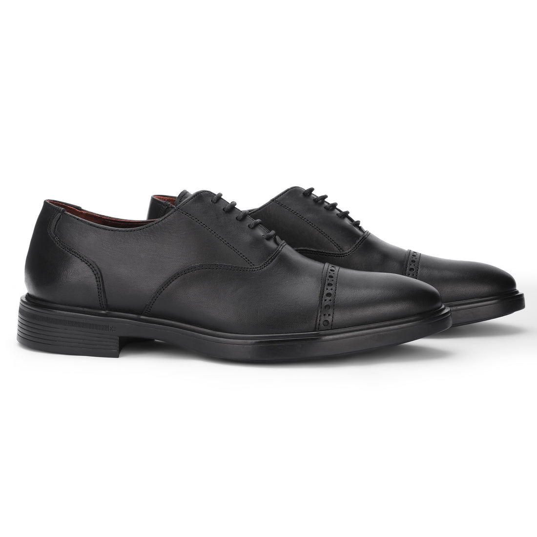 Lusso cap-Toe Oxford Black 303