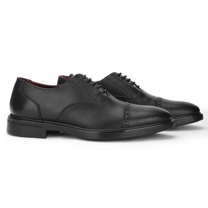 Lusso cap-Toe Oxford Black 303
