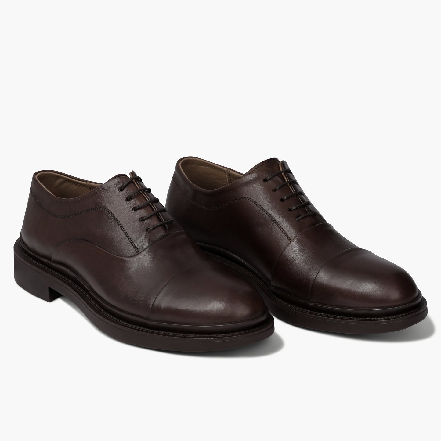 Lusso Leather Cap Toe Derbys 516