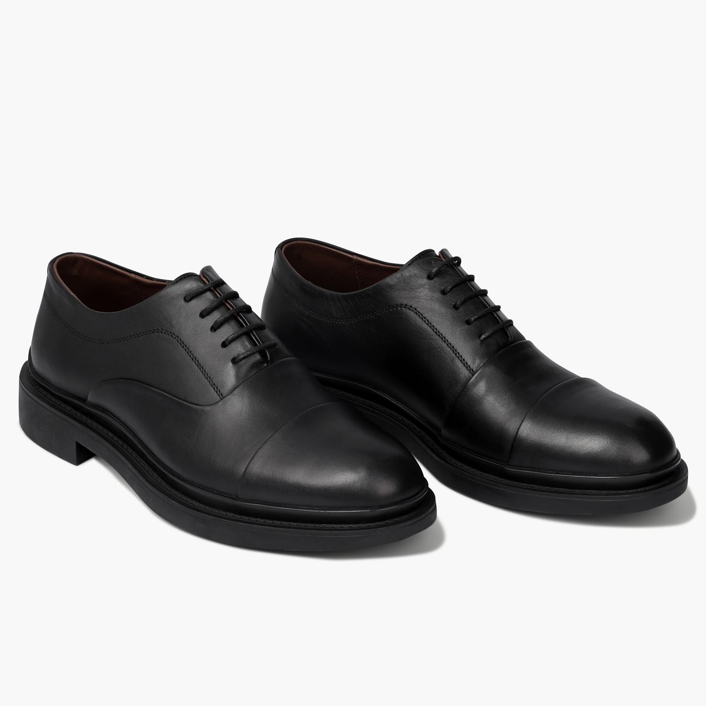 Lusso Leather Cap Toe Derbys 516