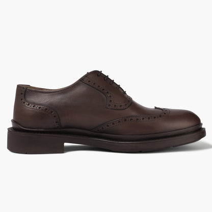 Lusso Genuine Leather Brogue Shoes 517