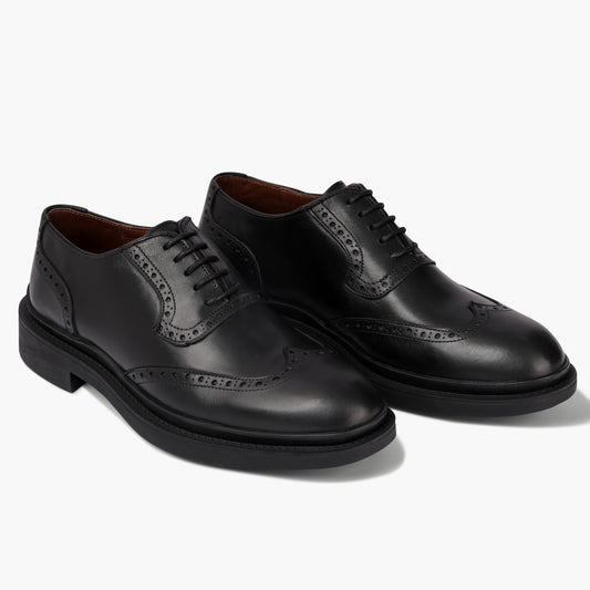 Lusso Genuine Leather Brogue Shoes 517