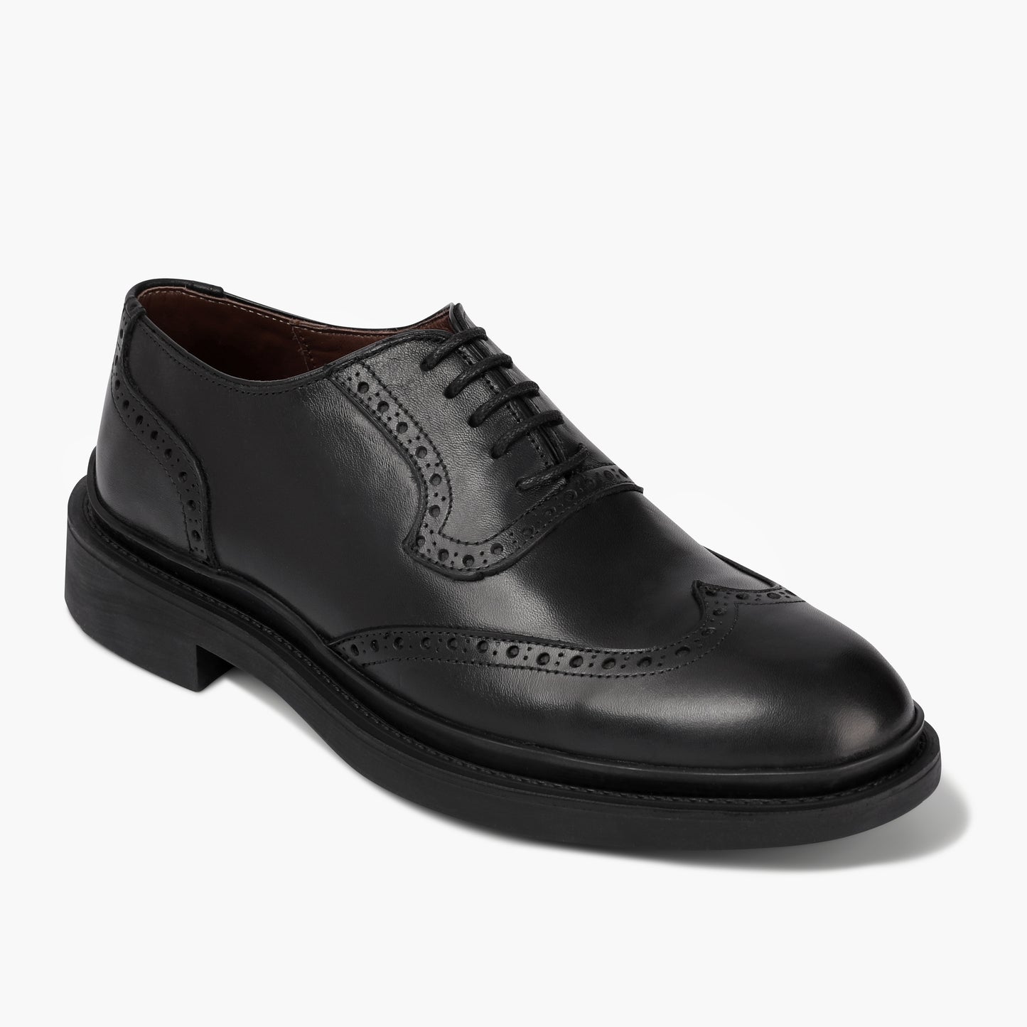 Lusso Genuine Leather Brogue Shoes 517