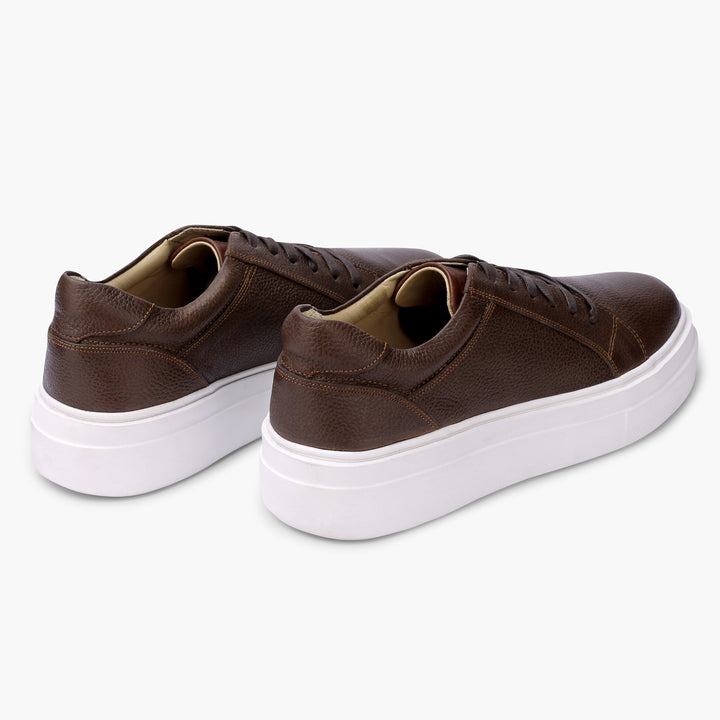 Premier Low Top 407 wavy brown sneaker