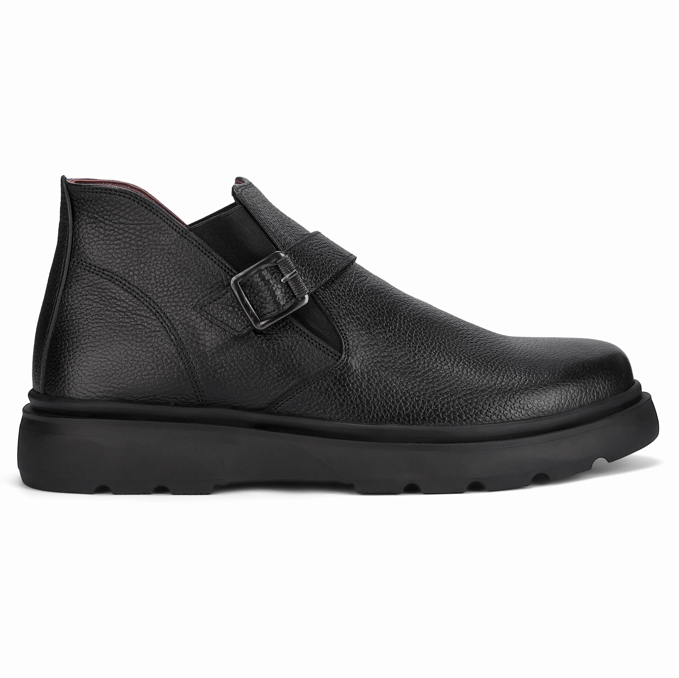 Lusso milan monk boot black 765