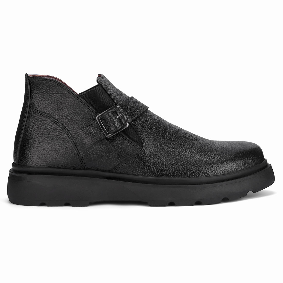 Lusso milan monk boot black 765