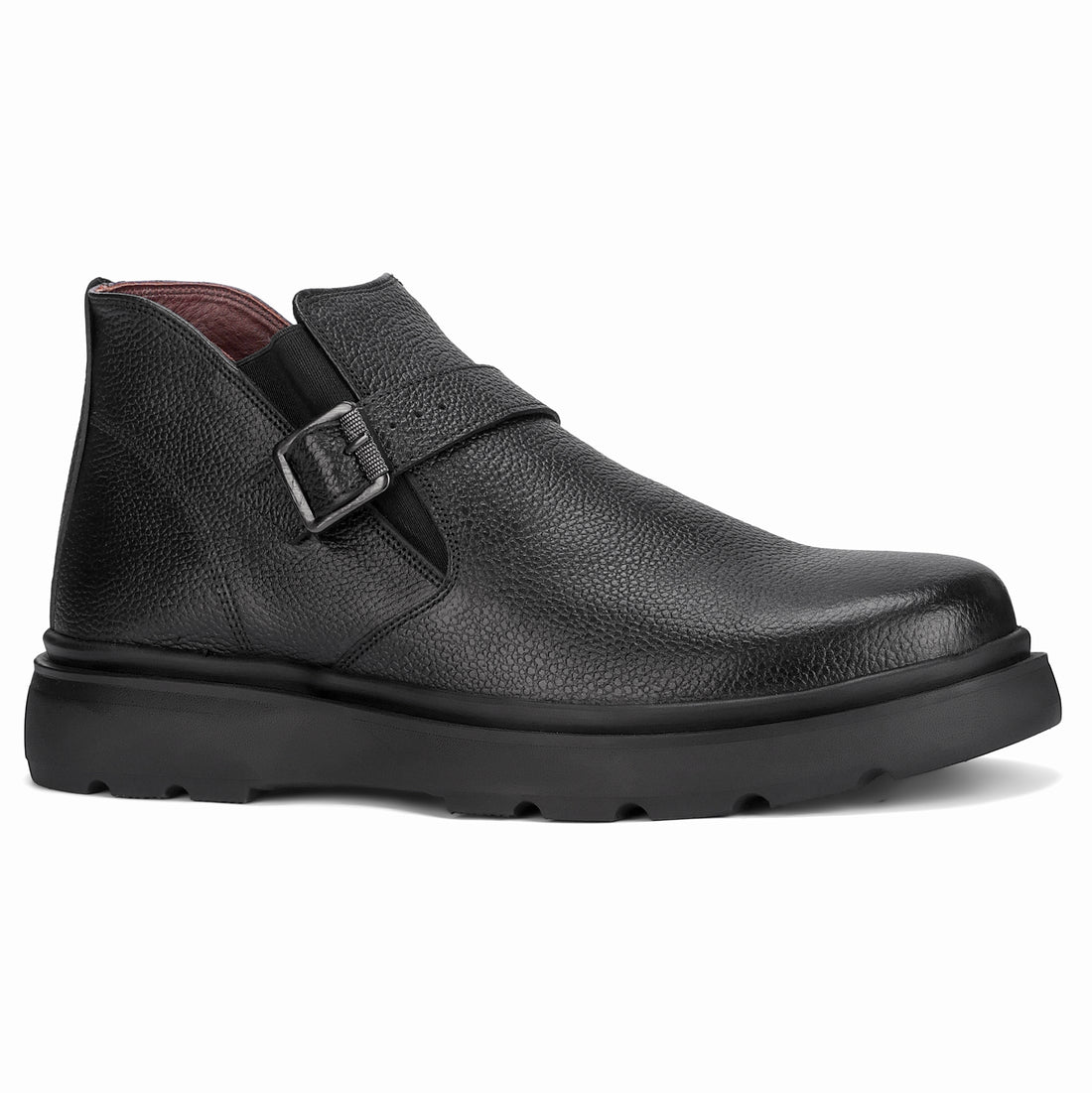 Lusso milan monk boot black 765