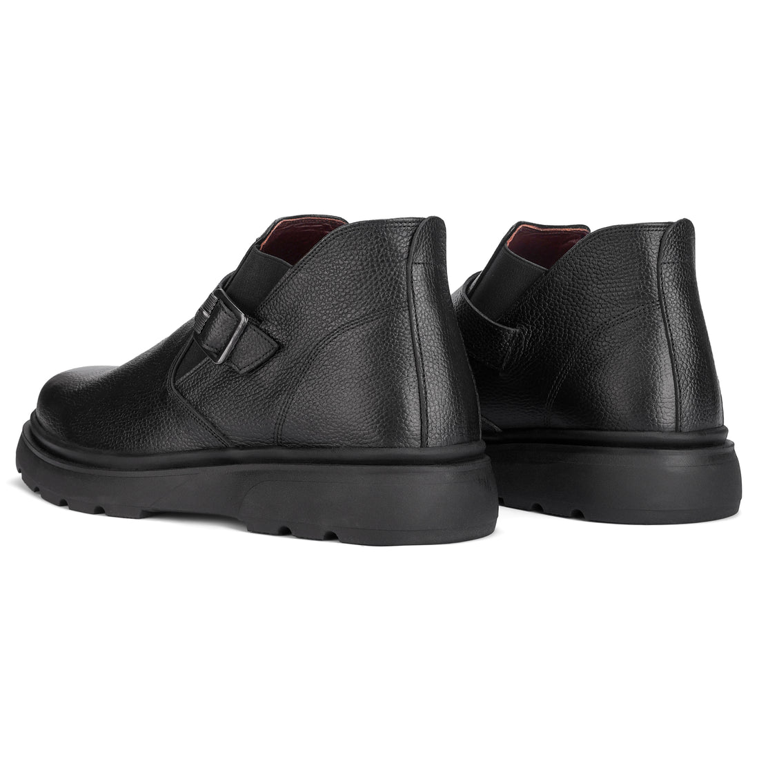 Lusso milan monk boot black 765