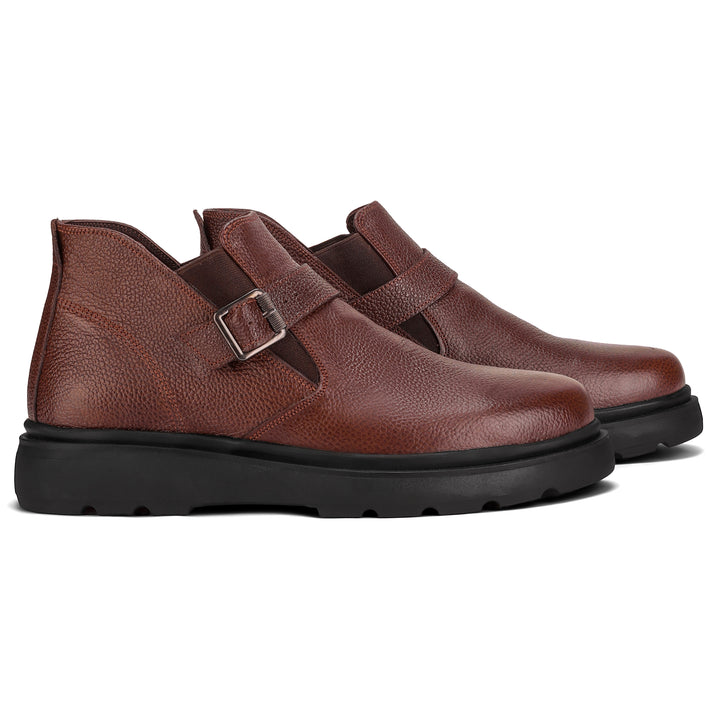 Lusso  Milan Monk Boot 765 brown