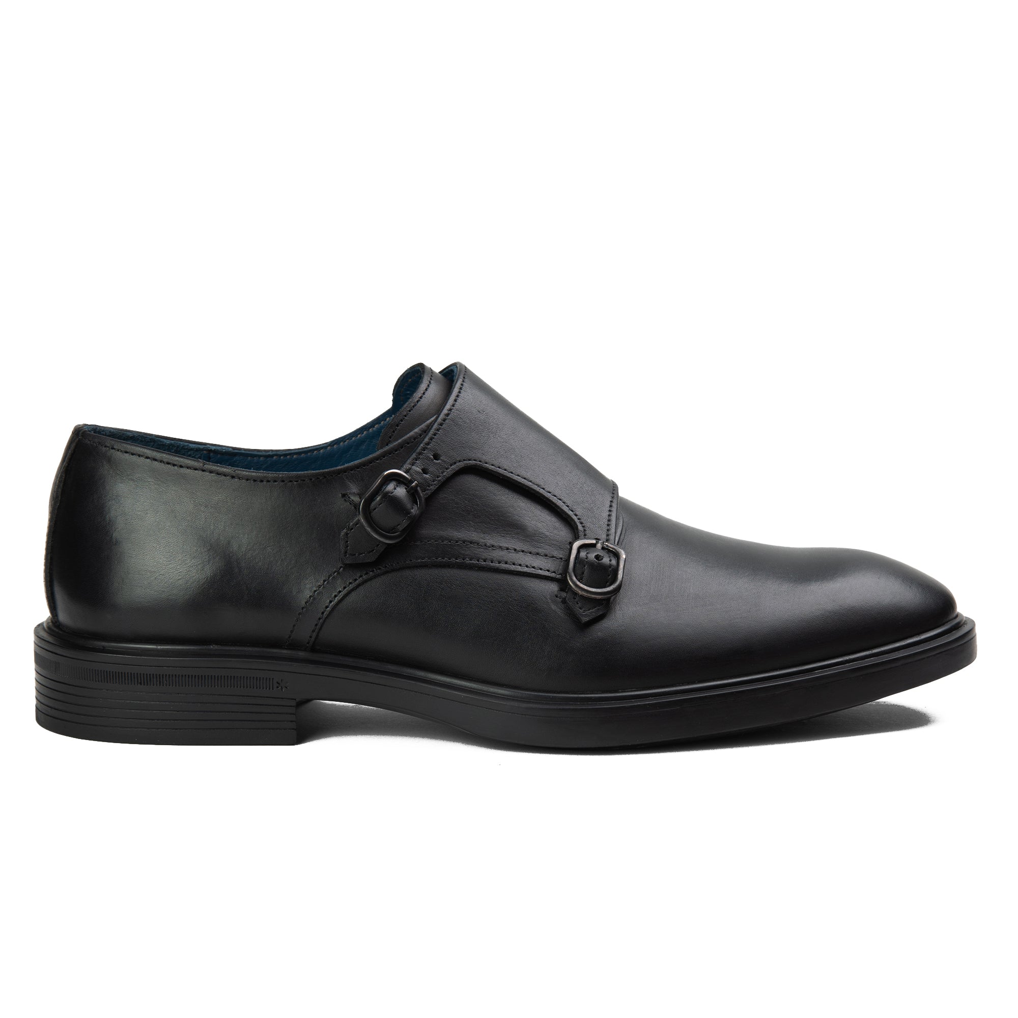 Double Monk Straps black 357