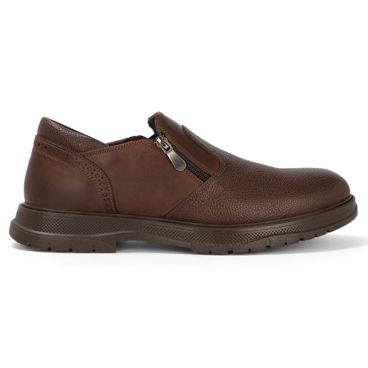 Lusso signature The Heritage Zip brown
