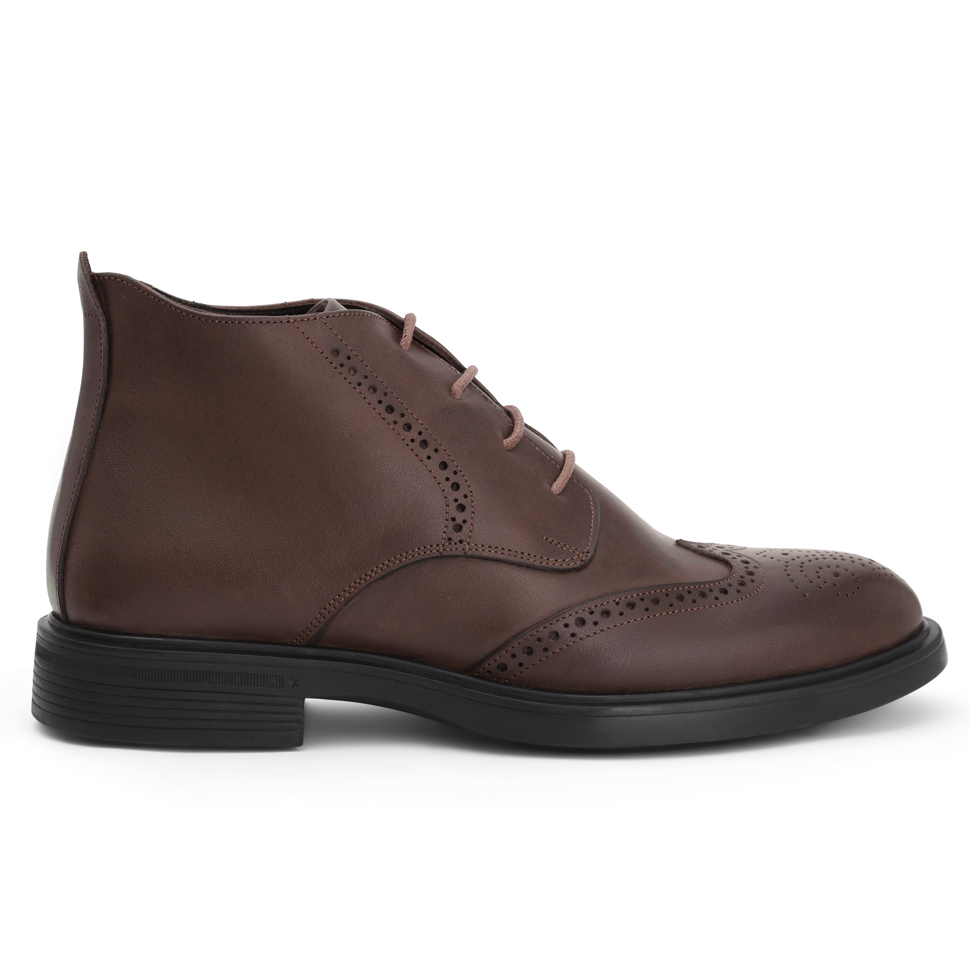 Lusso Oxford Brogue Boot :763 Brown