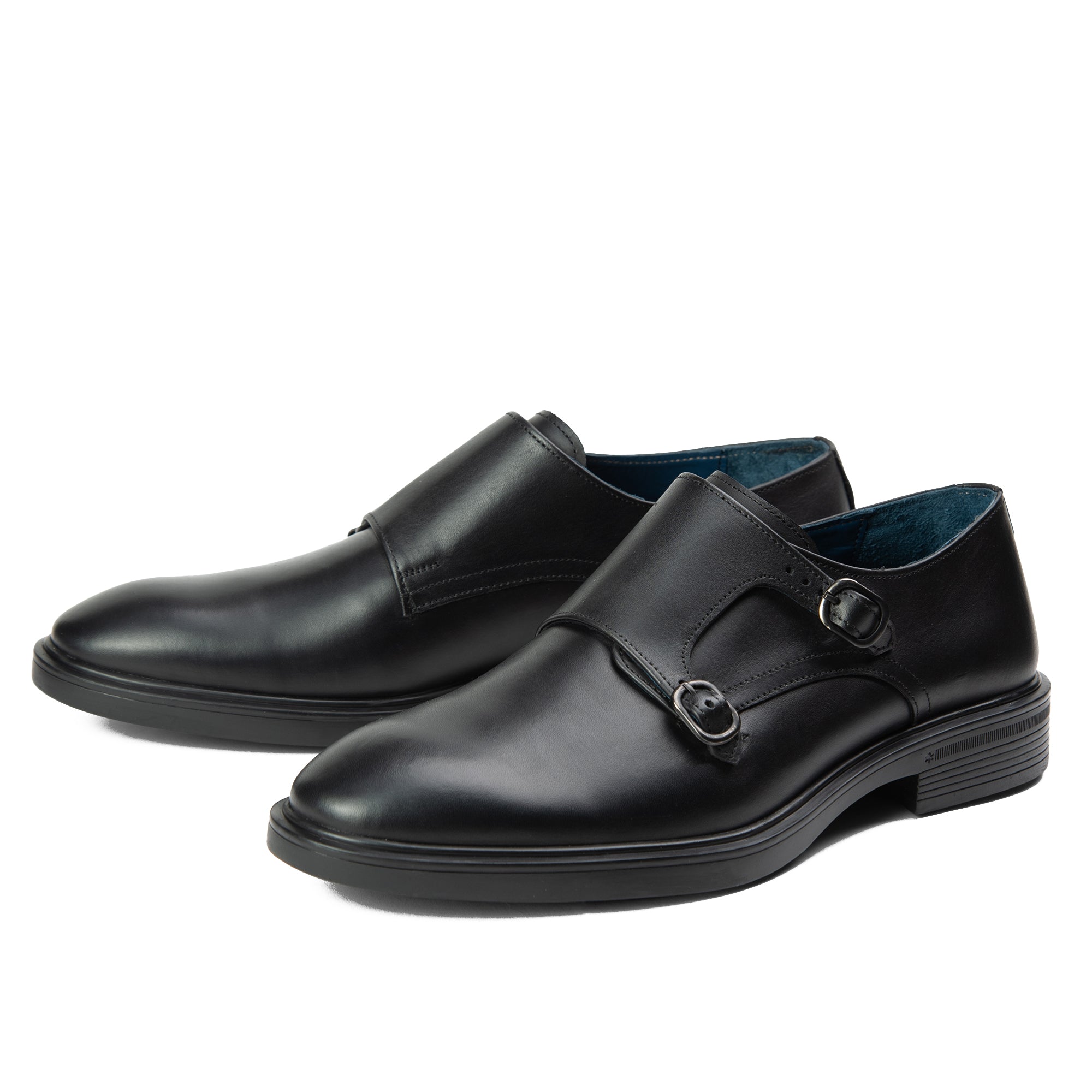 Double Monk Straps black 357