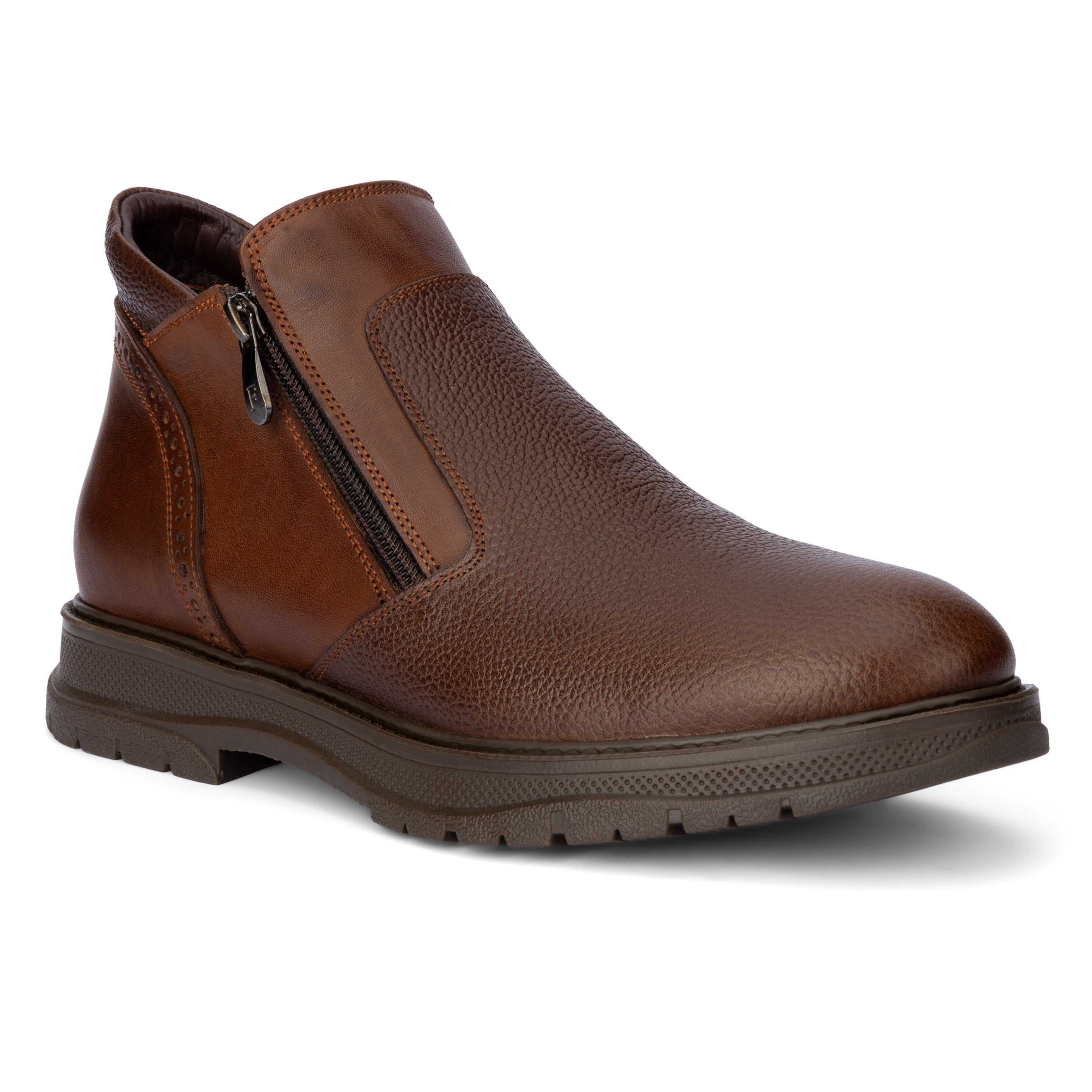 lusso kingsley dress boot 760-brown