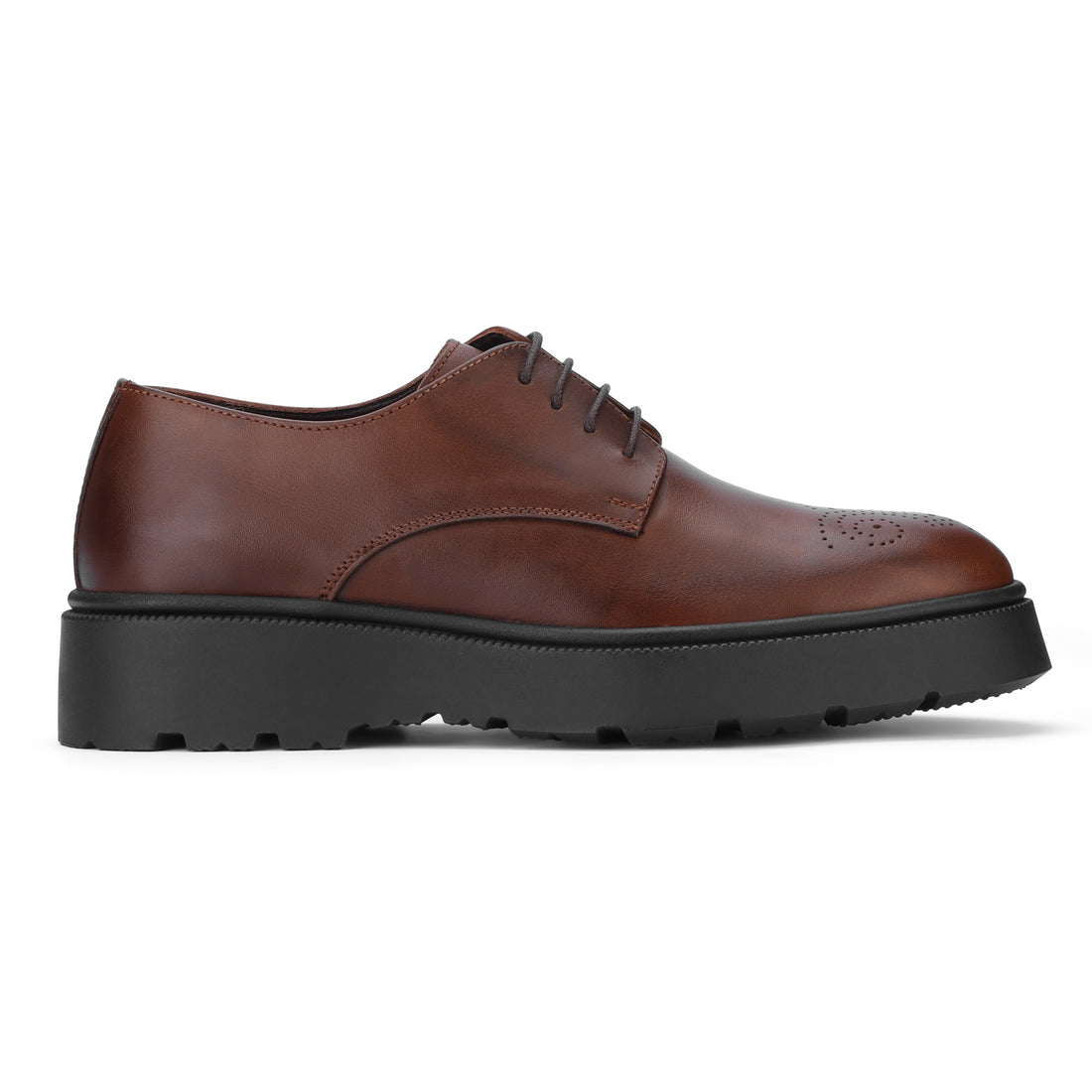 Chunky Leather Derby Brown 521