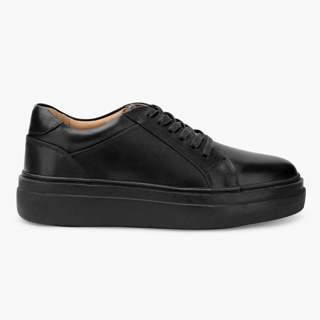 Premier Low Top 407 Plain black sneaker