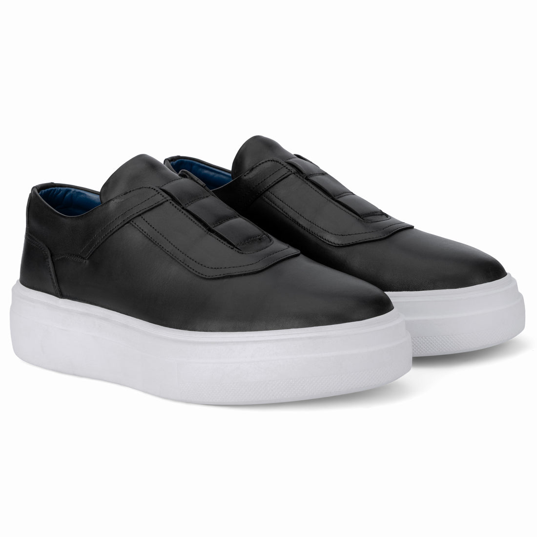 Lusso Slip-On Leather Sneaker black 410