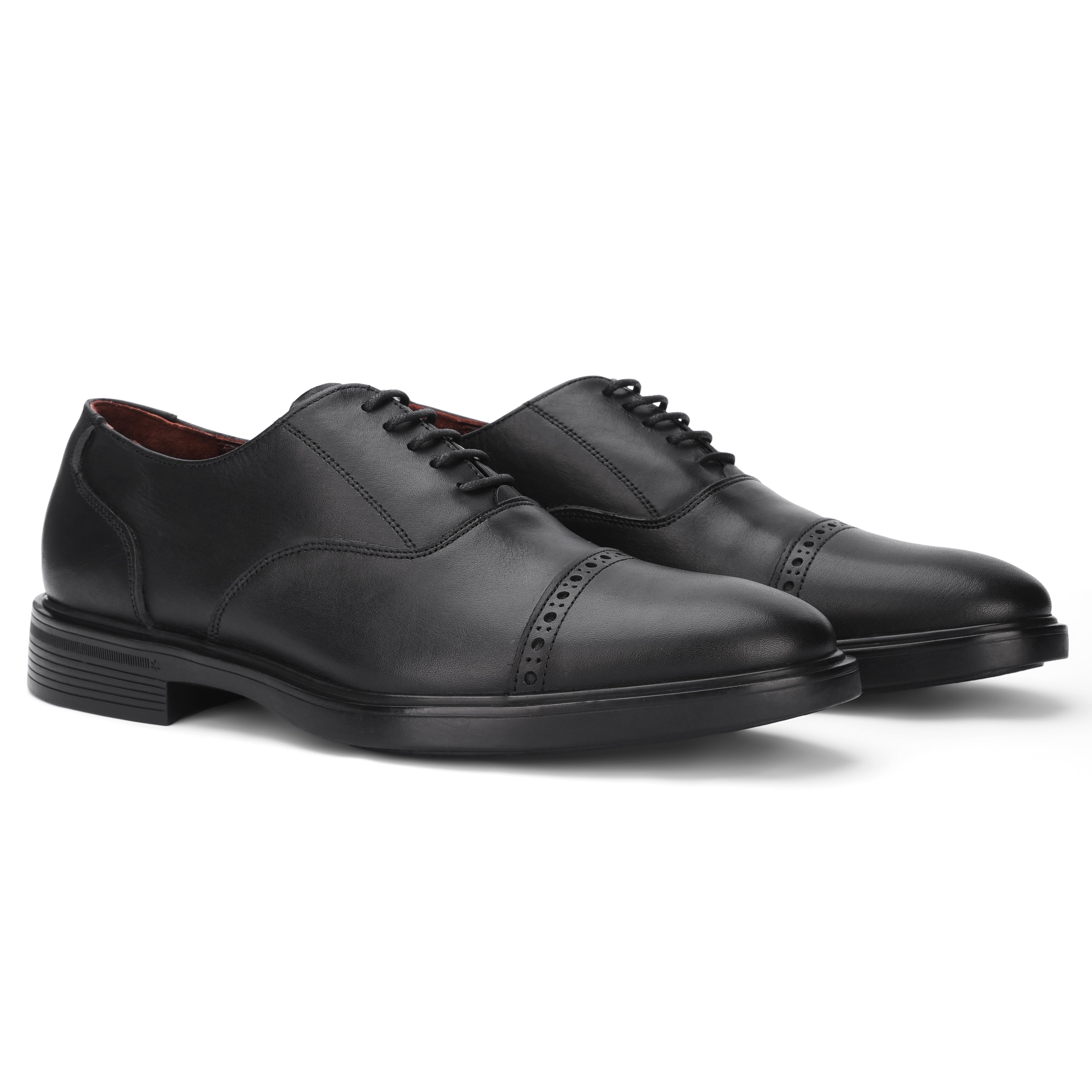Lusso cap-Toe Oxford Black 303
