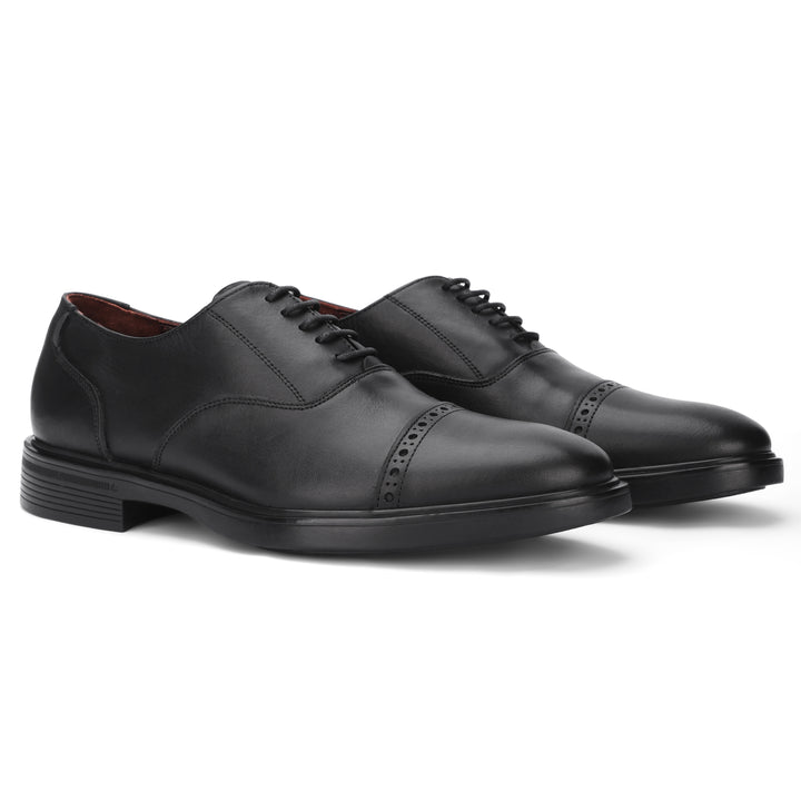 Lusso cap-Toe Oxford Black 303