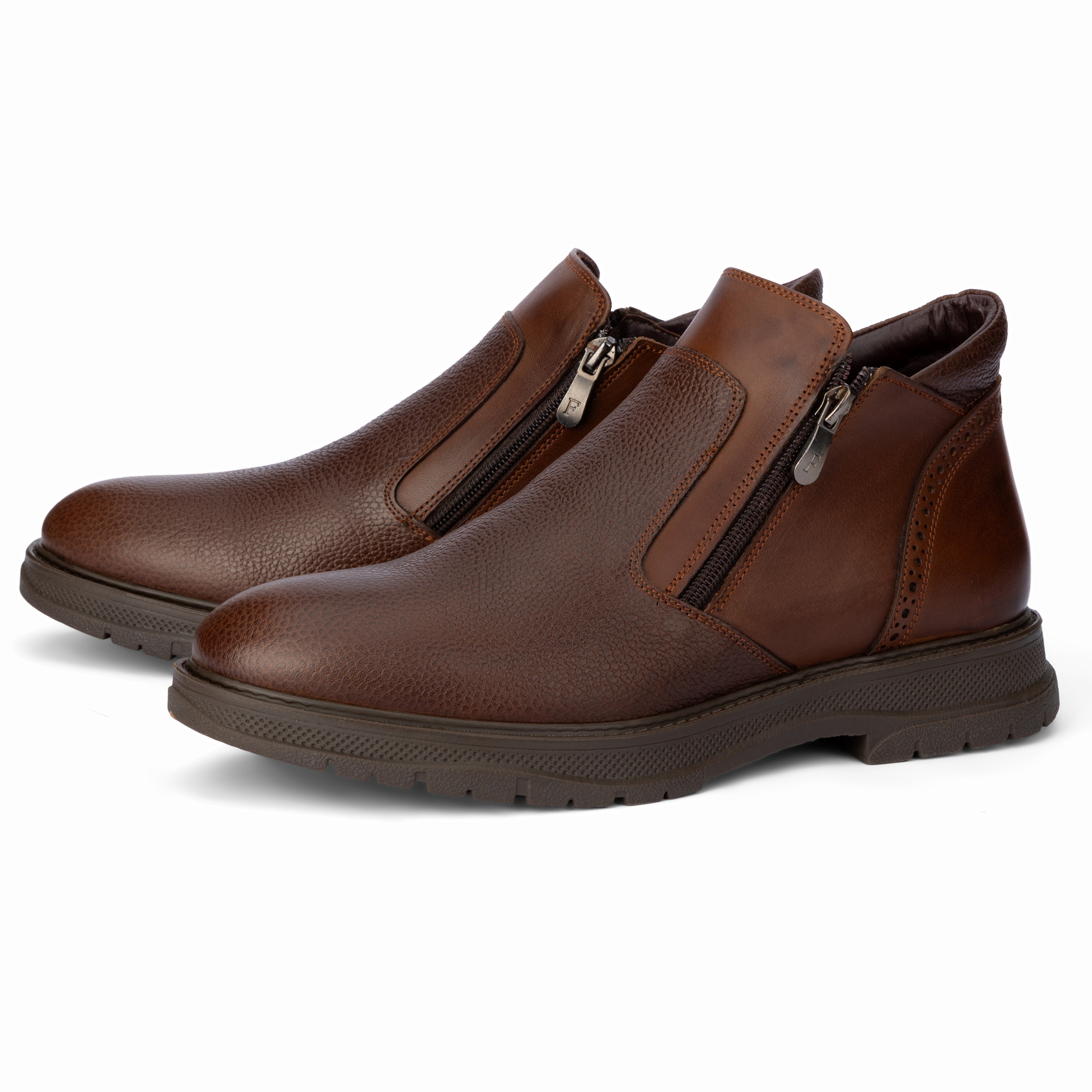 lusso kingsley dress boot 760-brown