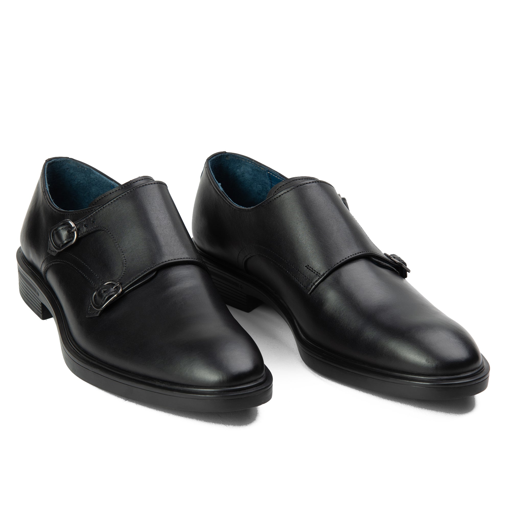 Double Monk Straps black 357