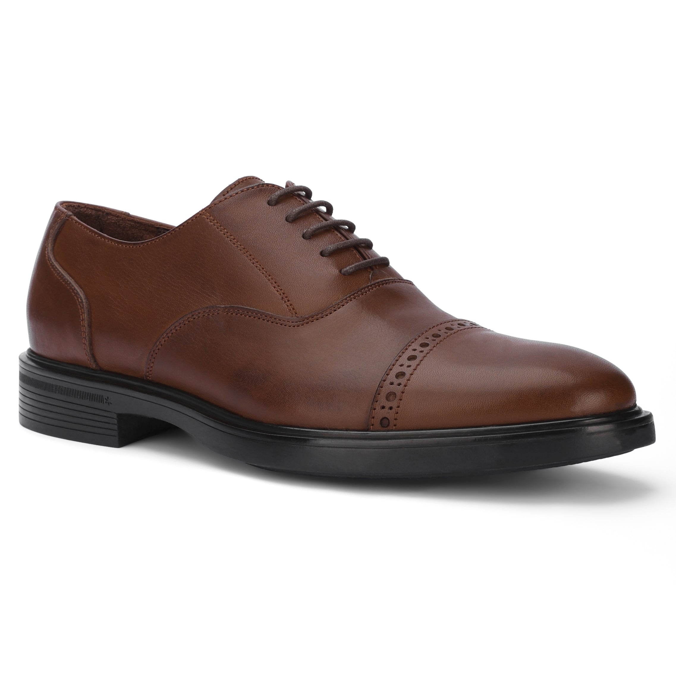 Lusso cap-Toe Oxford Brown 303