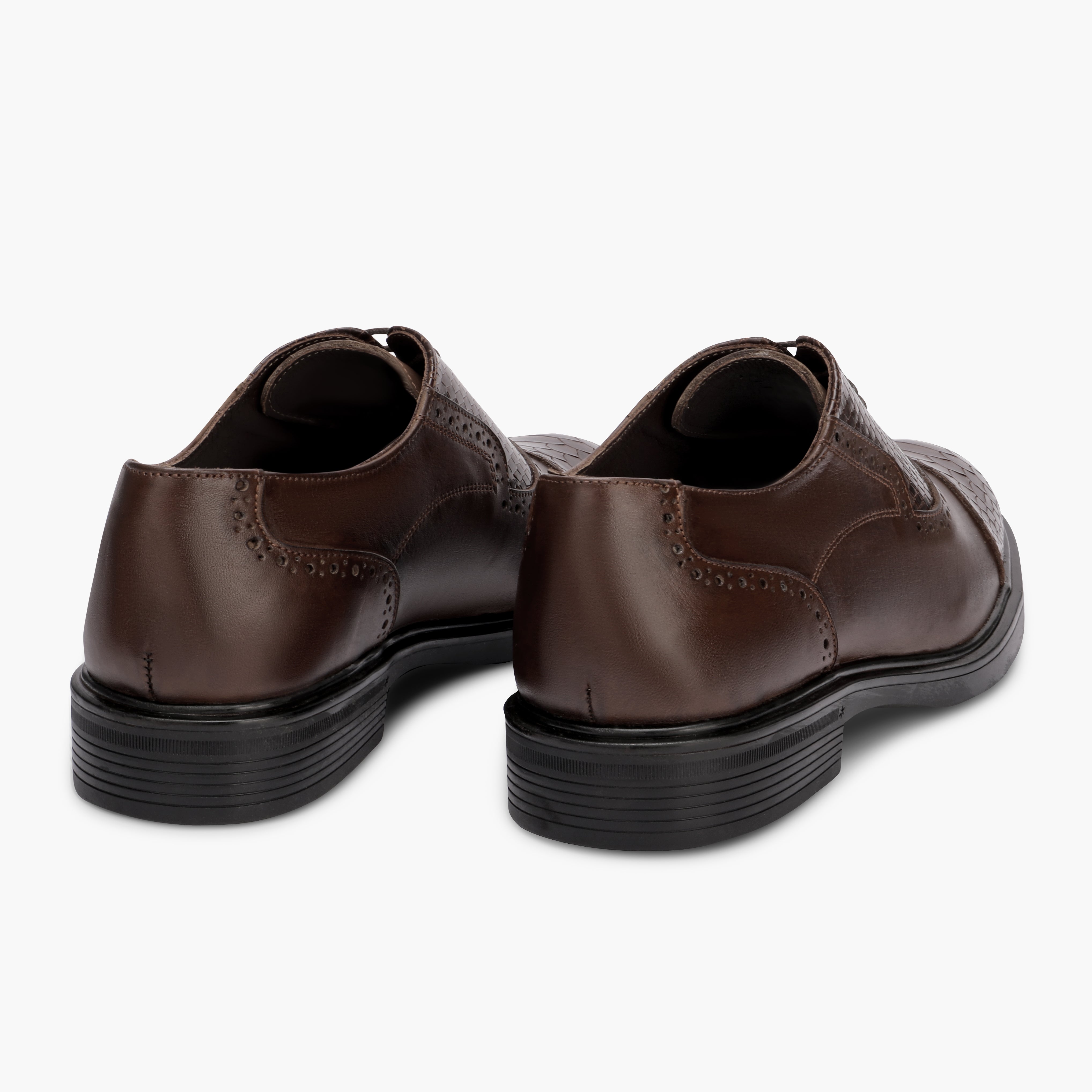 Lusso brown  Royalty crocodile Leather shoes 324