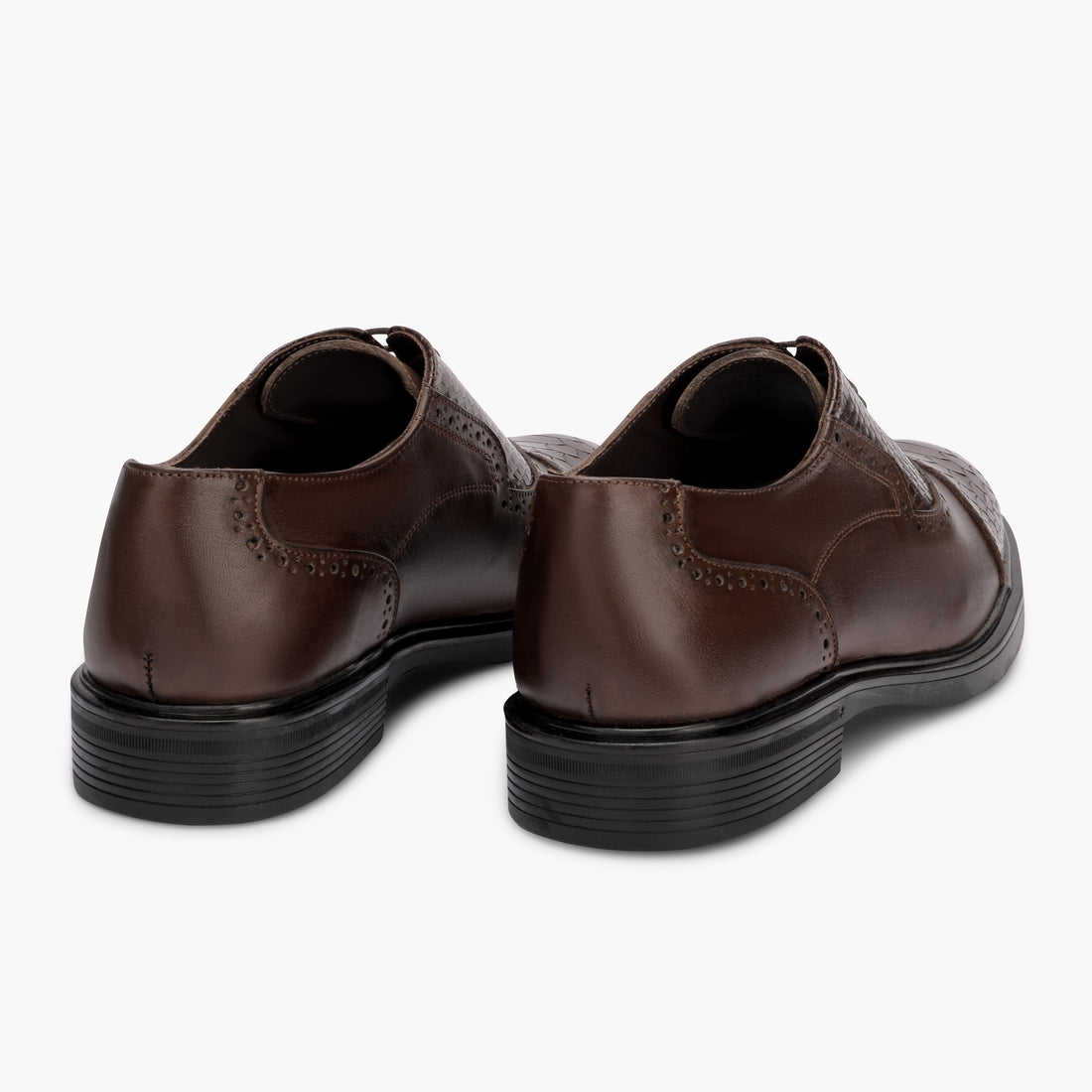 Lusso brown  Royalty crocodile Leather shoes 324